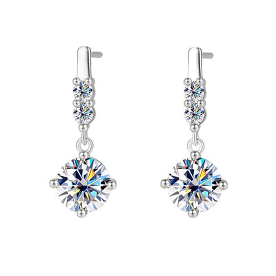 Tassel Smart Earrings Moissanite Earrings For Women