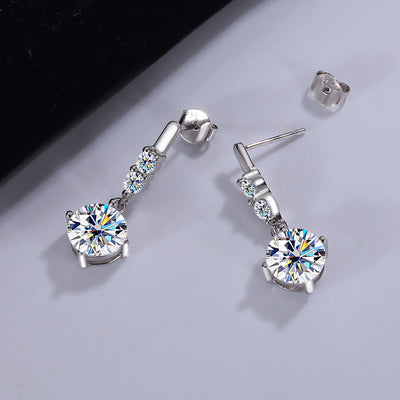 Tassel Smart Earrings Moissanite Earrings For Women
